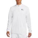 Pánská  Jarní a podzimní móda Nike Prodyšné v bílé barvě z polyesteru ve velikosti M ve slevě 