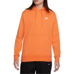 Pánské Rozepínací mikiny s kapucí Nike v oranžové barvě ve velikosti M ve slevě 