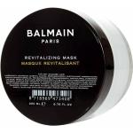 Pánské Vlasové masky Balmain o objemu 200 ml revitalizační s olejovou texturou pro poškozené vlasy s přísadou glycerin 