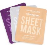 Pánské Platýnkové masky Revolution Beauty London 1 ks v balení s přísadou glycerin pro smíšenou pleť 