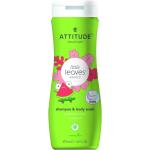 Pánské Přírodní Šampóny 2v1 Attitude Cosmetics v růžové barvě netestovaná na zvířatech Hypoalergenní s přísadou glycerin ekologicky udržitelné 