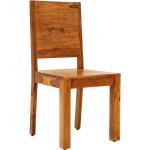 Jídelní židle v koloniálním stylu z palisandru 