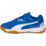 Dětská  Sálová obuv Puma v modré barvě ve velikosti 34 