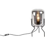 Stolní lampy Qazqa ze skla - Black Friday slevy kompatibilní s E27 