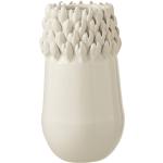 Vázy J-line v bílé barvě z keramiky ve slevě 