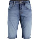 Pánská  Letní móda Jack & Jones v modré barvě z džínoviny ve velikosti XXL plus size 