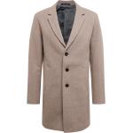 Pánské Klasické kabáty Jack & Jones v béžové barvě ve velikosti XXL podšité plus size udržitelná móda 