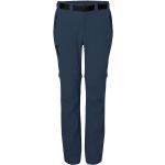 Dámské Outdoorové kalhoty James & Nicholson v tmavě modré barvě z polyamidu ve velikosti XS 