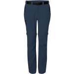 Dámské Outdoorové kalhoty James & Nicholson v tmavě modré barvě z polyamidu ve velikosti XXL plus size 