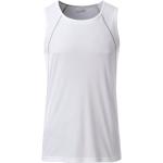 Pánská  Fitness trička James & Nicholson v bílé barvě z polyesteru ve velikosti M 