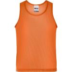Pánské Rozlišovací dresy James & Nicholson Prodyšné v oranžové barvě z polyesteru ve velikosti L 