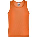 Pánské Rozlišovací dresy James & Nicholson Prodyšné v oranžové barvě z polyesteru 