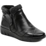 Dámské Zimní boty Jana v černé barvě z koženky ve velikosti 40 na zimu 