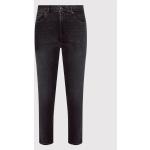Dámské Designer Boyfriend jeans 7 For All Mankind v černé barvě ve slevě 