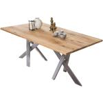 Jídelní stoly SIT Möbel ve stříbrné barvě v industriálním stylu z kovu ve slevě 