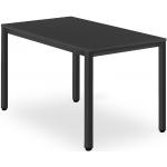 Jídelní stoly v černé barvě v contemporary stylu z kovu obdélníkové 