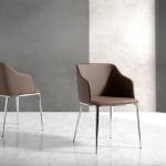 Designové židle Ángel Cerdá v minimalistickém stylu ve slevě 