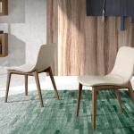 Designové židle Ángel Cerdá v moderním stylu z jasanu ve slevě 