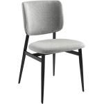 Designové židle Ángel Cerdá v černé barvě v moderním stylu ve slevě 