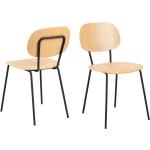 Jídelní židle Actona Company v minimalistickém stylu z dubu ve slevě 