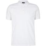 Pánská  Trička s límečkem Joop! v bílé barvě v moderním stylu ve velikosti 3 XL ve slevě plus size 