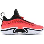 Pánské Basketbalové boty Jordan v červené barvě v minimalistickém stylu ze síťoviny 