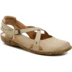 Dámské Kožené sandály Josef Seibel v béžové barvě z kůže ve velikosti 43 na léto 