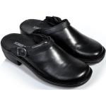 Dámské Kožené pantofle Josef Seibel v černé barvě ze syntetiky ve velikosti 40 na léto 