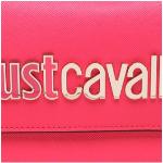 Dámské Kožené tašky Just Cavalli ve fialové barvě z koženky veganské 