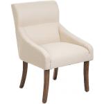 Designové židle v hnědé barvě z polyuretanu s nohami 