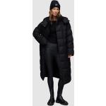 Dámské Zimní kabáty Allsaints v černé barvě z polyesteru ve velikosti Oversize ve slevě 