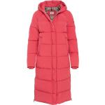 Dámské Kabáty s kapucí Camel Active v růžové barvě v elegantním stylu prošívané ve velikosti XL 