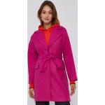 Dámské Kabáty Desigual v růžové barvě z polyesteru ve velikosti L 