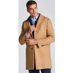 Pánské Klasické kabáty v elegantním stylu z vlny ve velikosti 3 XL plus size 