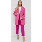Kabát Marella dámský, růžová barva, přechodný