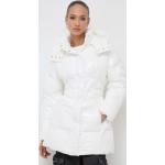 Dámské Zimní kabáty PINKO v bílé barvě z polyesteru ve velikosti 9 XL 