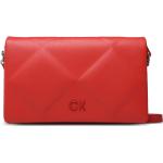 Dámské Designer Luxusní kabelky Calvin Klein v červené barvě ve slevě 