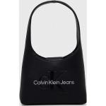 Dámské Designer Shopper Calvin Klein Jeans v černé barvě z polyuretanu 