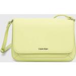 Dámské Designer Luxusní kabelky Calvin Klein v zelené barvě z polyuretanu 