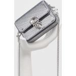Dámské Designer Luxusní kabelky Coach ve stříbrné barvě z kůže s odnímatelným popruhem ve slevě 