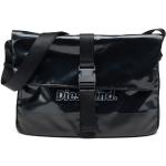 Pánské Tašky přes rameno Diesel Nepromokavé v černé barvě v lakovaném stylu s kapsou na notebook 
