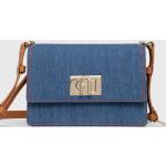 Dámské Luxusní kabelky FURLA Furla v modré barvě z polyesteru 