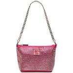 Dámské Luxusní kabelky Guess v růžové barvě ve slevě 