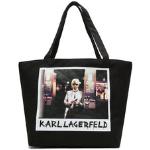 Dámské Luxusní kabelky Karl Lagerfeld v černé barvě ve slevě 