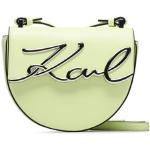 Dámské Luxusní kabelky Karl Lagerfeld v zelené barvě ve slevě 
