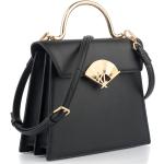 Nová kolekce: Dámské Kožené kabelky Karl Lagerfeld v černé barvě v elegantním stylu z kůže 