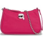 Dámské Tašky přes rameno Karl Lagerfeld v růžové barvě v minimalistickém stylu 