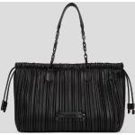 Dámské Elegantní kabelky Karl Lagerfeld v černé barvě v elegantním stylu z koženky 