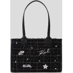 Dámské Luxusní kabelky Karl Lagerfeld v černé barvě na slavnosti 