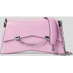 Dámské Luxusní kabelky Karl Lagerfeld v růžové barvě z polyuretanu 